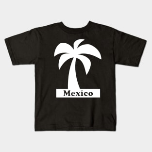 Palm Tree (Mexico Vacation) Kids T-Shirt